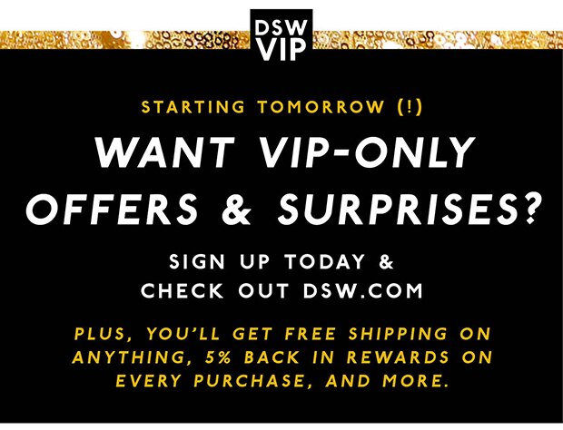 want vip-only offers & surprises?