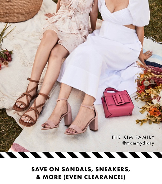 SAVE ON SANDALS, SNEAKERS, & MORE (EVEN CLEARANCE!))