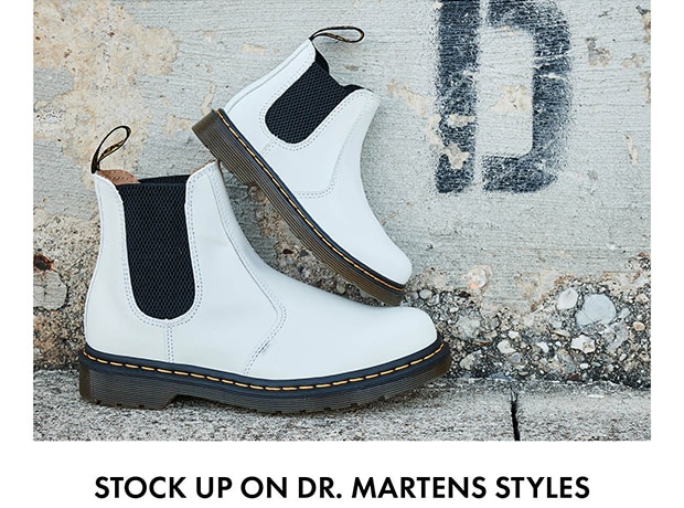 STOCK UP ON DR.MARTENS STYLES