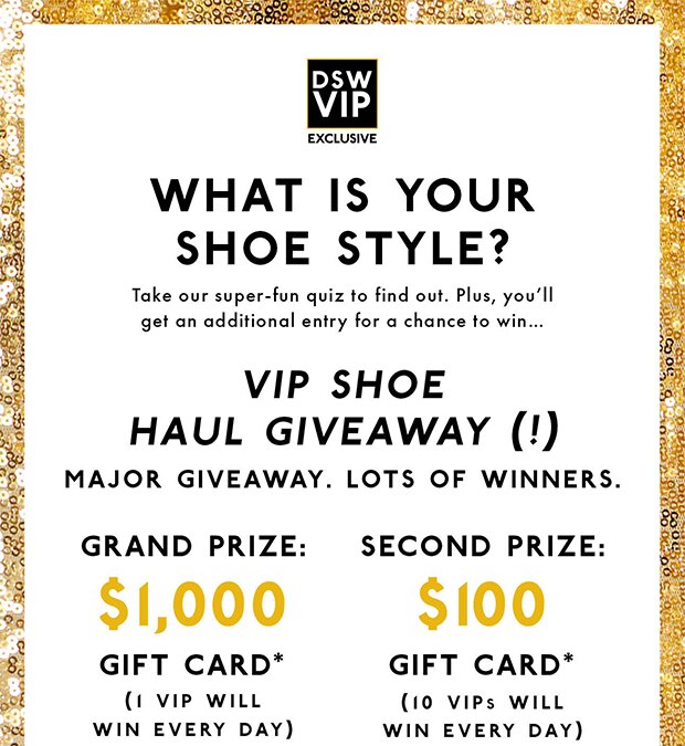 VIP Shoe Haul Giveaway (!)