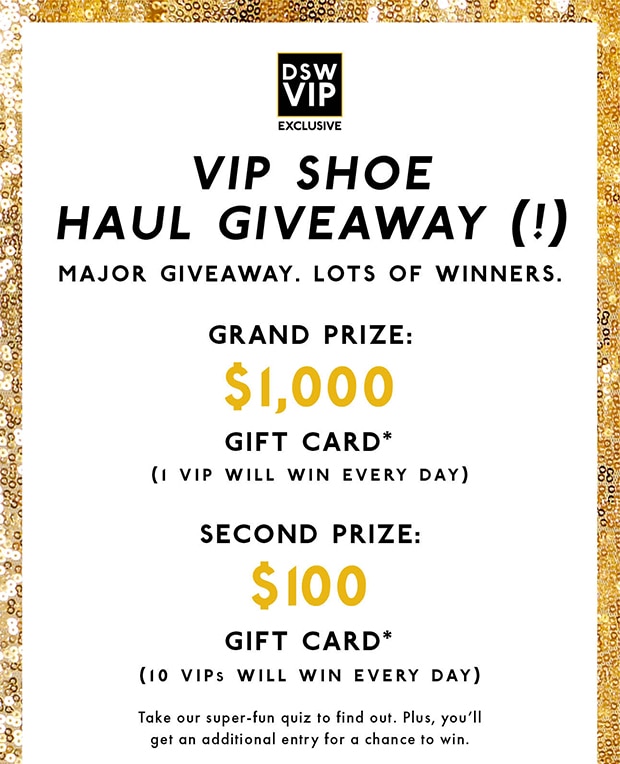 VIP Shoe Haul Giveaway (!)