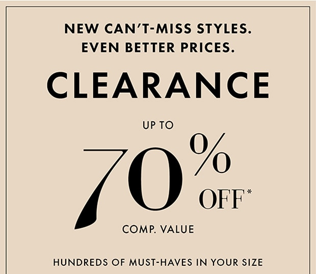 CLEARANCE UPTO 70% OFF*