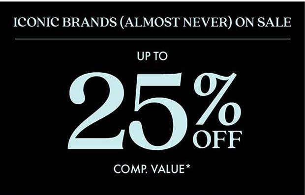 Up to 25% Off