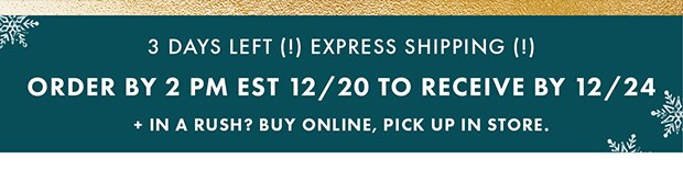 3 days Left (!) Express Shipping (!)