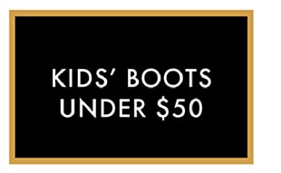 Kids' Boots Under $50