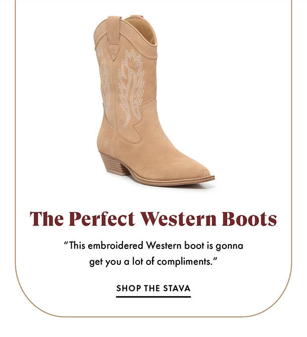 THE PERFECT WESTERN BOOTS