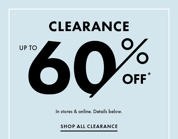 SHOP ALL CLEARANCE