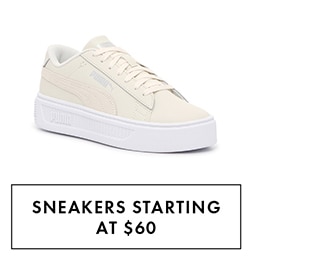 SNEAKERS STARTING AT $60