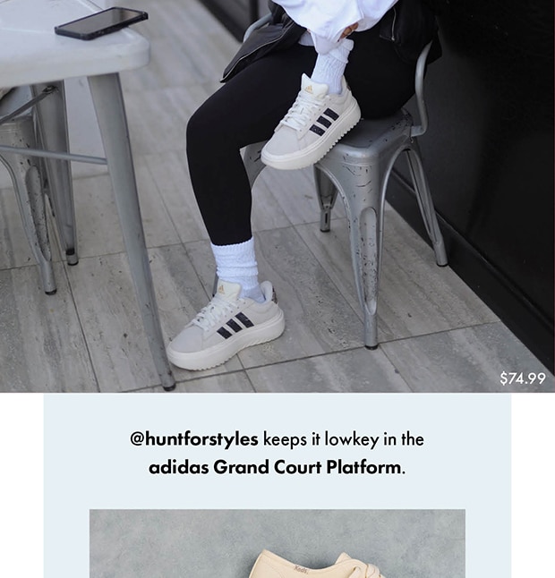 adidas Grand Court Platform