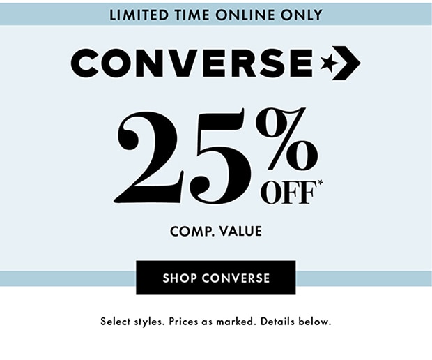 SHOP CONVERSE