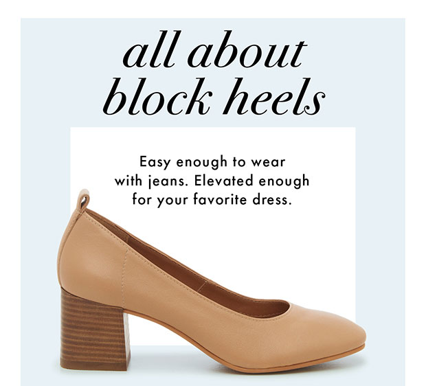 all about block heels