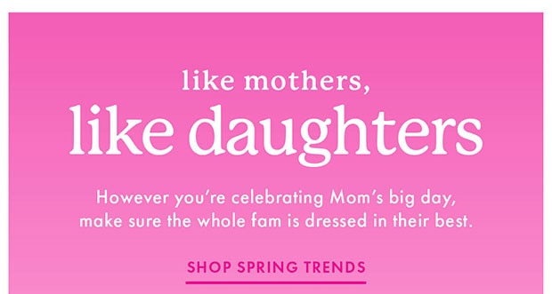 SHOP SPRING TRENDS