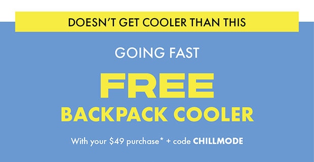 FREE BACKPACK COOLER