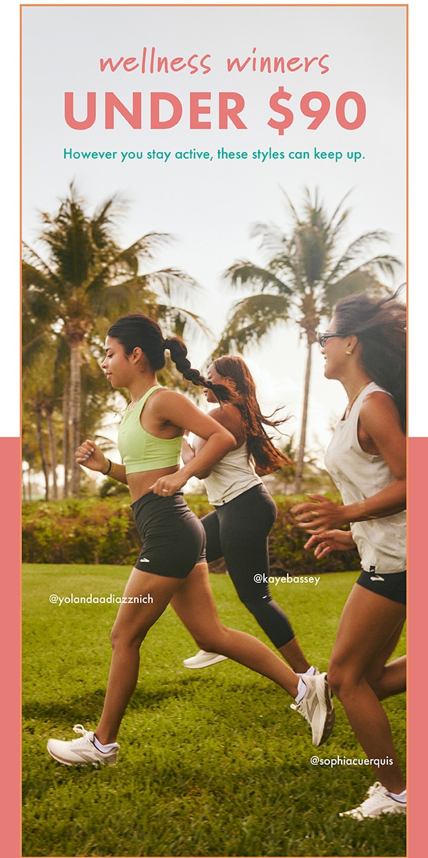 WELLNESS WINNERS UNDER $90