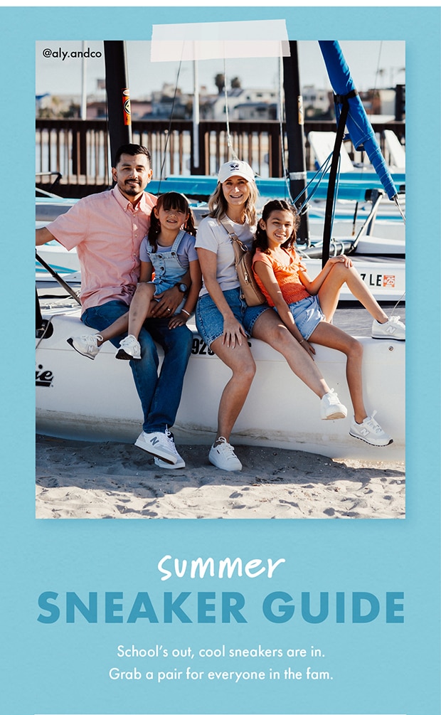 SUMMER SNEAKER GUIDE