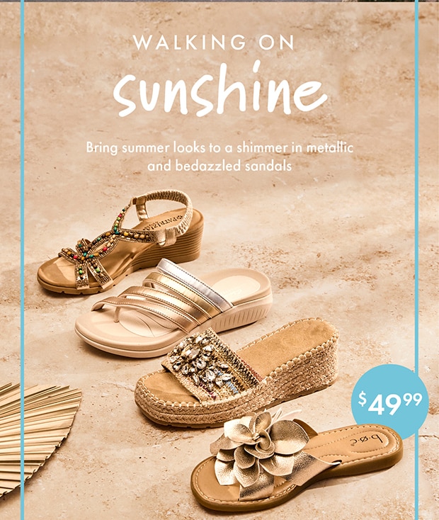 WALKING ON sunshine