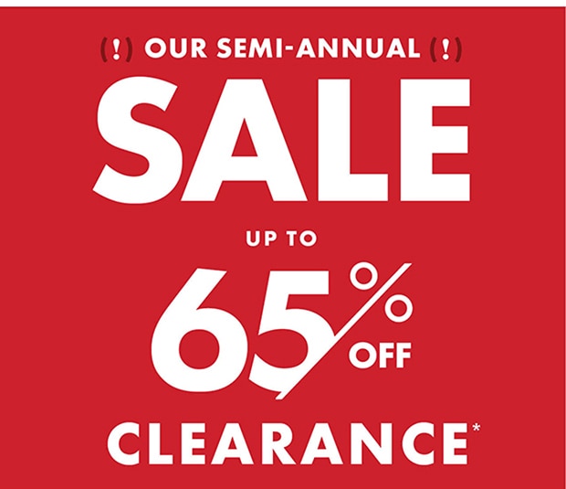 SALE UP TO 65% OFF