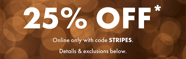 25% OFF*