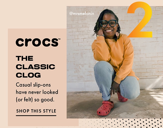 SHOP THIS STYLE- CROCS