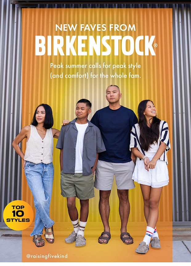 NEW FAVES FROM BIRKENSTOCK