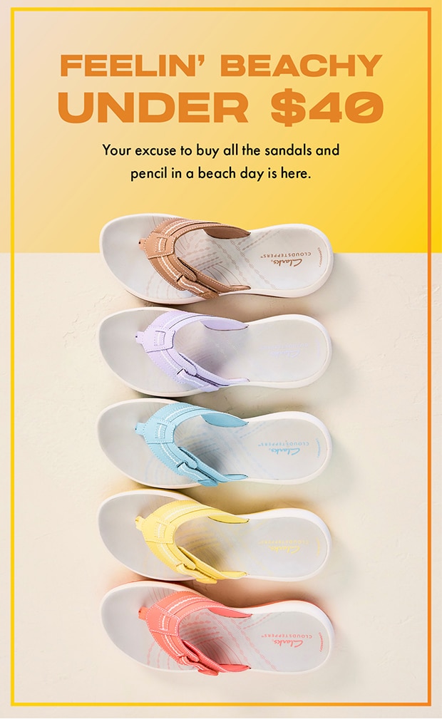 FEELIN' BEACHY UNDER $40