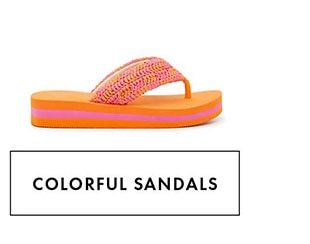COLORFUL SANDALS