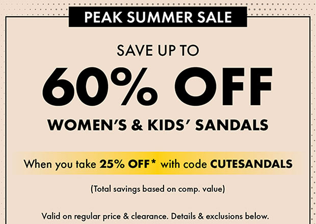 SAVE UP TO 60% OFF