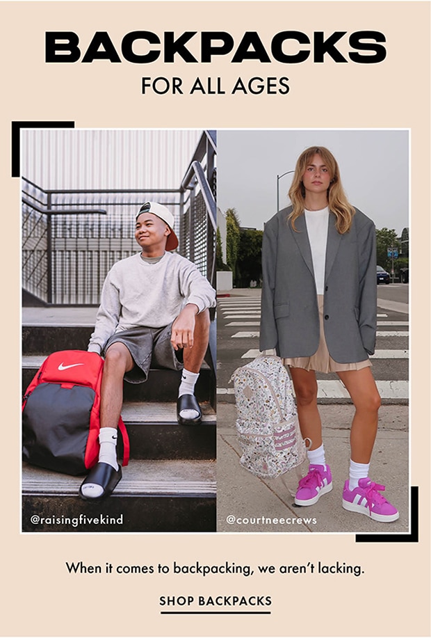 SHOP BACKPACKS
