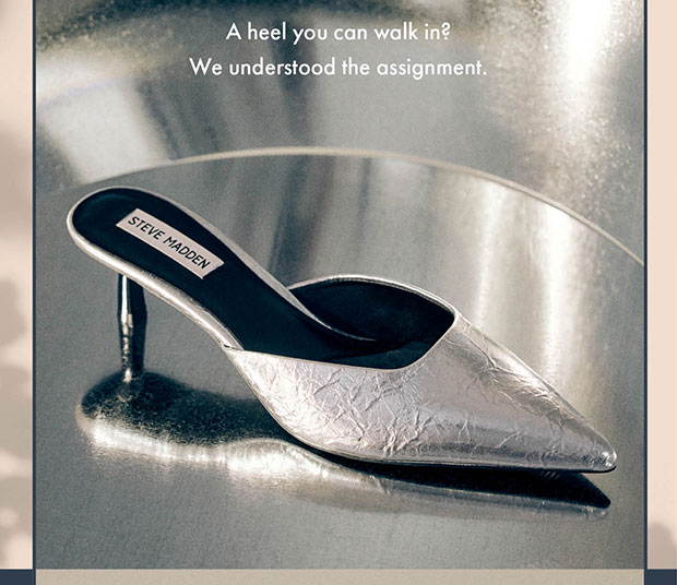 A HEEL YOU CAN WALK IN?