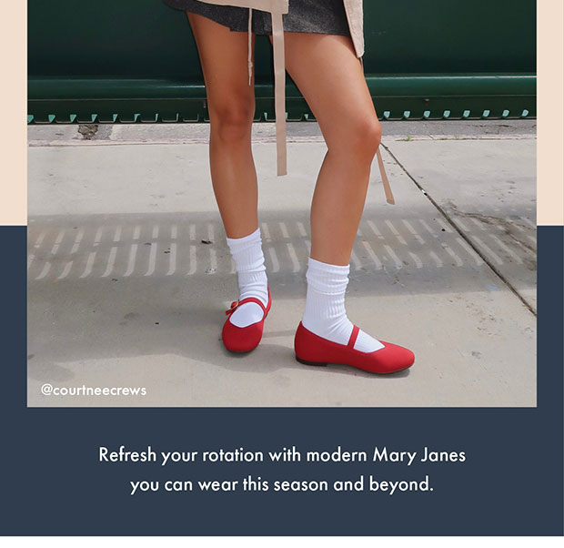 Refresh your rotation with modern Mary Janes you can wear this season and beyond.