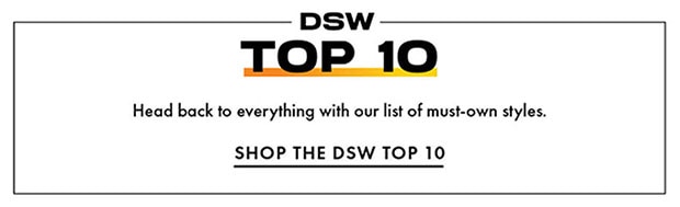 SHOP THE DSW TOP 10