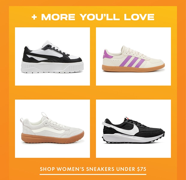 SHOP WOMEN'S SNEAKERS UNDER $75