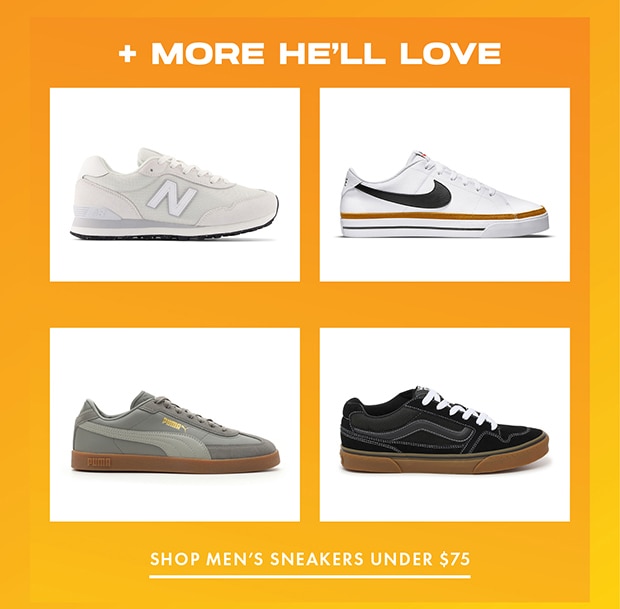 SHOP MEN'S SNEAKERS UNDER $75