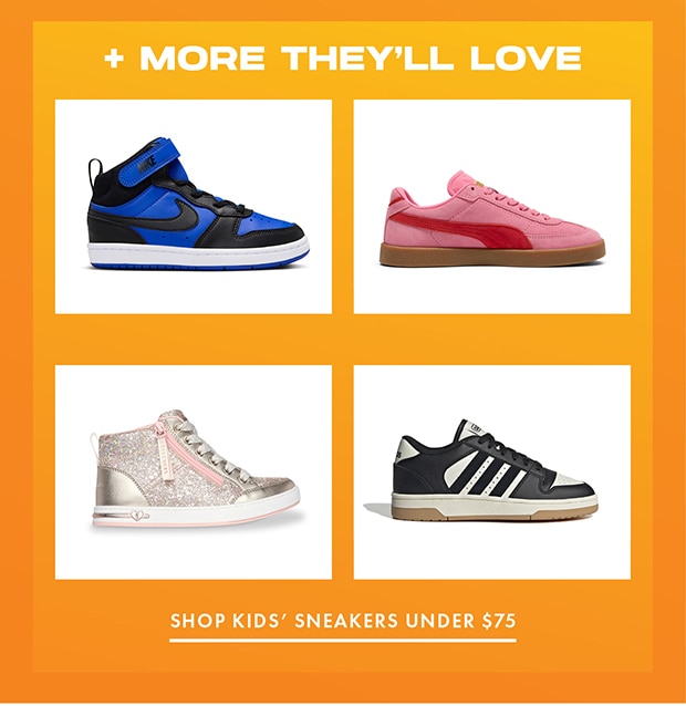 SHOP KIDS' SNEAKERS UNDER $75