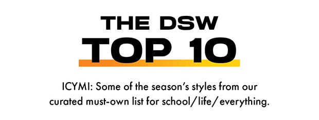 THE DSW TOP 10