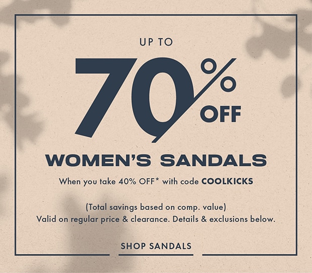 SHOP SANDALS