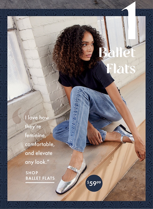 SHOP BALLET FLATS