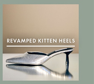 REVAMPED KITTEN HEELS