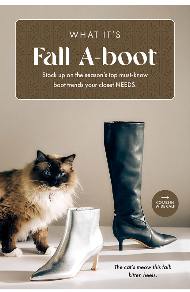 FALL A-BOOT