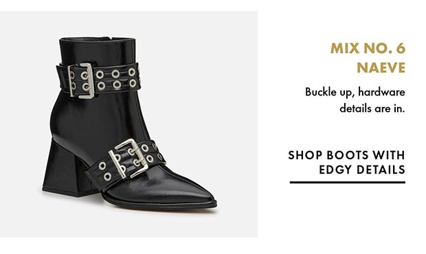 SHOP BOOTS WITH EDGY DETAILS