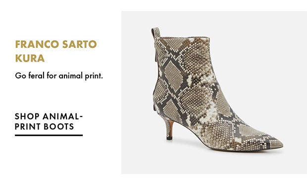 SHOP ANIMAL-PRINT BOOTS