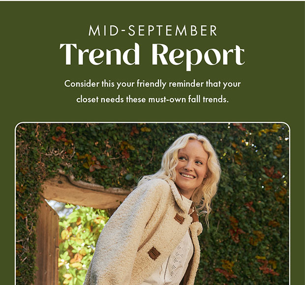 TREND REPORT