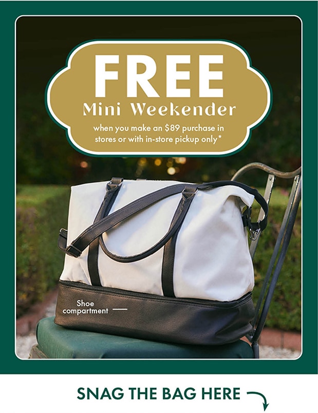 FREE Mini Weekender