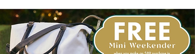 FREE Mini Weekender