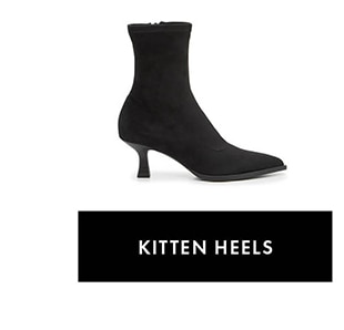 KITTEN HEELS