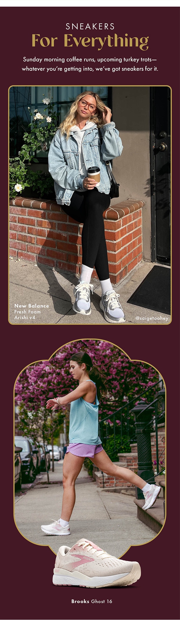 SNEAKERS FOR EVERYTHING