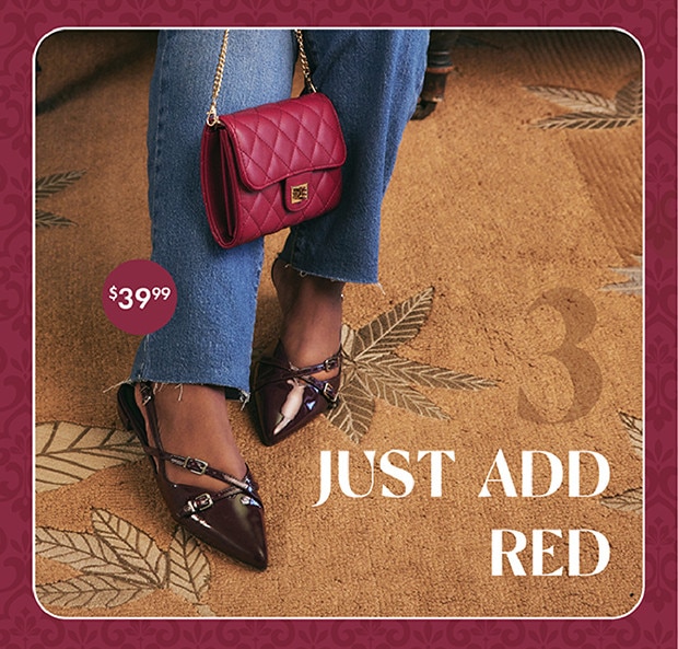 JUST ADD RED