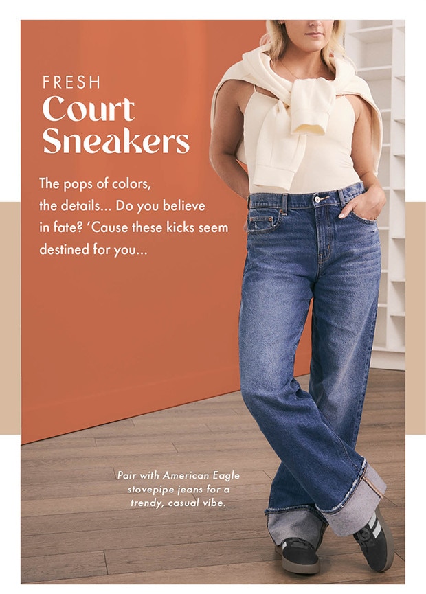 FRESH COURT SNEAKERS