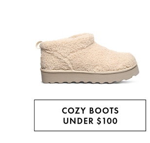 COZY BOOTS UNDER $100