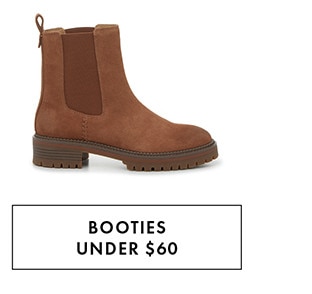 BOOTIES UNDER $60